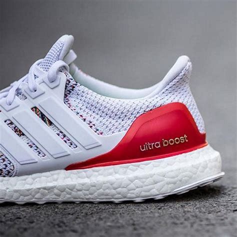 adidas ultra boost white red|ultra boost off white.